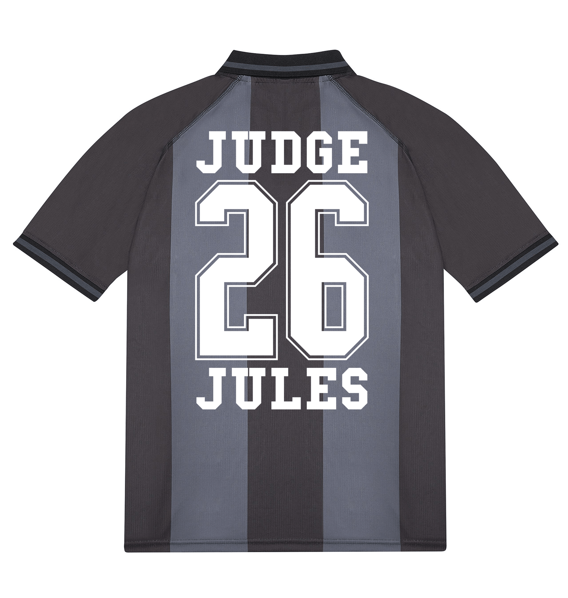 Black/Dark Grey Printed T-shirt Back