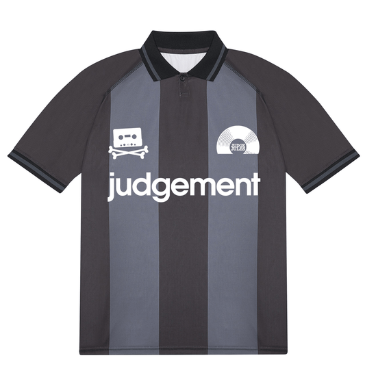 Black/Dark Grey Printed T-shirt Front