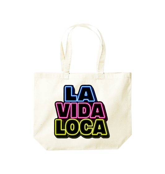 Natural Printed Bag Front